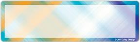 Brushed Plaid Address Labels