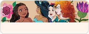 Disney Princess Friends Address Labels