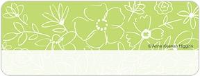 Bright Blooms Address Labels