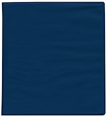 Vinyl Business Register Cover, Blue